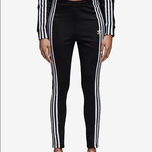 Adidas High Waisted Track Pants